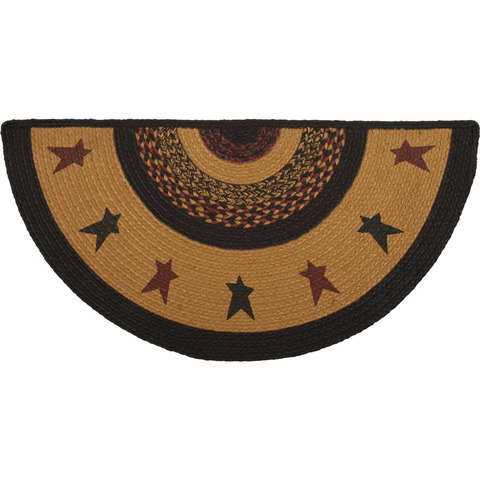 Heirloom Farm Star Half Circle Rug – Lange General Store