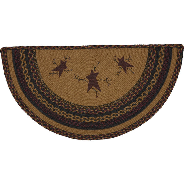Heirloom Farm Star and Pip Half Circle Rug – Lange General Store