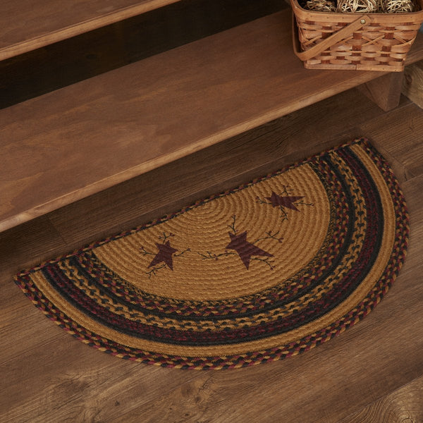 Heirloom Farm Star and Pip Half Circle Rug – Lange General Store