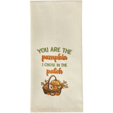 Heirloom and Bittersweet Pumpkins Dish Towels-Lange General Store