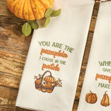 Heirloom and Bittersweet Pumpkins Dish Towels-Lange General Store