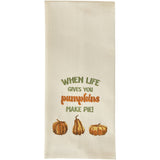 Heirloom and Bittersweet Pumpkins Dish Towels-Lange General Store