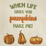 Heirloom and Bittersweet Pumpkins Dish Towels-Lange General Store