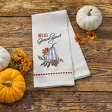 Hello Gourd-Gous Dishtowel
