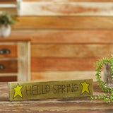Hello Spring Wooden Sign-Lange General Store