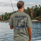 Hold Fast Fishing T-Shirt-Lange General Store