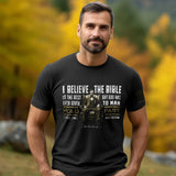 Hold Fast Lincoln Bible T-Shirt-Lange General Store
