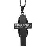 Hold Fast Mens Necklace Wrapped Flag Cross-Lange General Store
