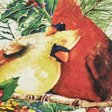 Holiday Cardinal Love Dessert Plates-Lange General Store