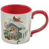 Holiday Cardinal Love Mug Set-Lange General Store