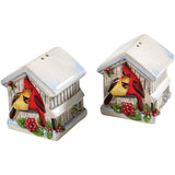 Holiday Cardinal Love Salt & Pepper Shakers-Lange General Store