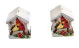 Holiday Cardinal Love Salt & Pepper Shakers-Lange General Store