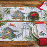 Holiday Cardinal Love Table Runner 36"-Lange General Store