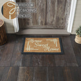 Home Sweet Home Charcoal Rectangle Door Mat-Lange General Store