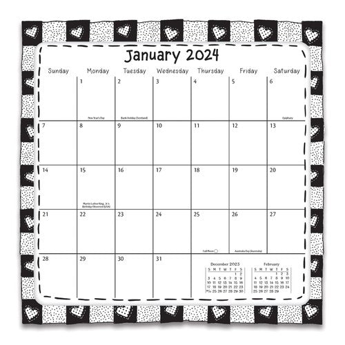 I Love You, Sister 2024 Calendar – Lange General Store