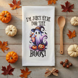 I'm Just Here For the Boos Flour Sack Towel-Lange General Store