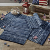 Indigo Blue Chindi Rag Rugs-Lange General Store