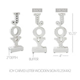 JOY Carved Letter Wooden Sign-Lange General Store