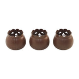 Jack-O-Lantern Candle Holder Bronze Set of 3-Lange General Store