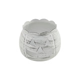 Jack-O-Lantern Candle Holders Antique White-Lange General Store
