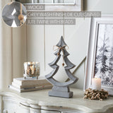 Jinglewood Distressed Grey Wooden Trees-Lange General Store