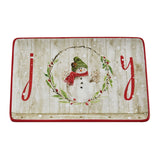 Farmhouse Snowman Dinnerware-Lange General Store
