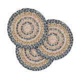 Kayley Braided Trivet 8" Set of 3