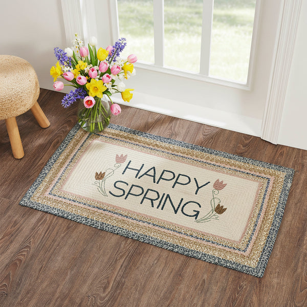 Kayley Happy Spring Collection Braided Rugs - Rectangle – Lange General ...