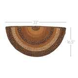 Kettlehurst Collection Braided Rugs - Oval
