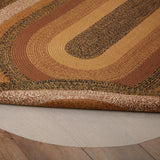 Kettlehurst Collection Braided Rugs - Oval