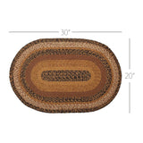 Kettlehurst Collection Braided Rugs - Oval