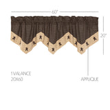 Kettlehurst Star Valance