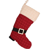Chenille Christmas Boot Stocking-Lange General Store