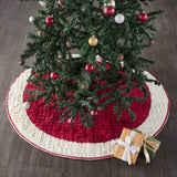 Kringle Chenille Christmas Tree Skirt-Lange General Store