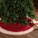 Chenille Christmas Tree Skirt-Lange General Store