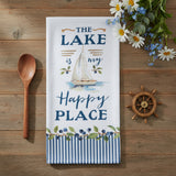 Lakeside Retreat Happy Place Terry Towel-Lange General Store
