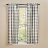 Limestone Short Panel Curtains-Lange General Store