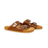 Maggie Hand Tooled Sandals-Lange General Store