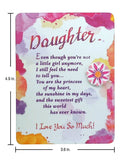 Magnet With Easel Back - Daughter, I Love You So Much-Lange General Store