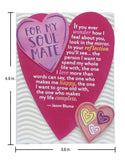Magnet With Easel Back - For My Soul Mate-Lange General Store