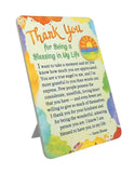 Magnet With Easel Back - Thank You for Being a Blessing in My Life-Lange General Store
