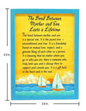 Magnet With Easel Back - The Bond Between Mother and Son Lasts a Lifetime-Lange General Store