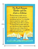 Magnet With Easel Back - The Bond Between Mother and Son Lasts a Lifetime-Lange General Store