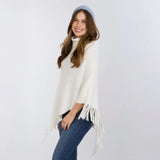 Margo Poncho - Cream-Lange General Store