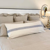 Market Place Blue Body Pillow Cover-Lange General Store