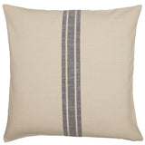 Market Place Blue Fabric Pillow Cover 20"x20"-Lange General Store
