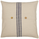 Market Place Blue Fabric Pillow Cover 20"x20"-Lange General Store