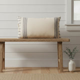 Market Place Blue Overcover Pillow Cover-Lange General Store