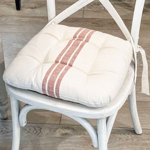 Market Place Red Chair Pad-Lange General Store