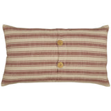 Market Place Red Flag Pillow Cover-Lange General Store